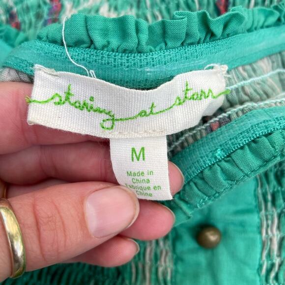 Staring at Stars for Urban Outfitters smocked strapless crop top - Picture 6 of 6